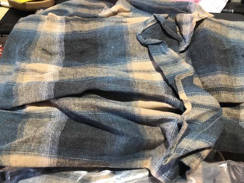 Customer photo review of Plaid Shirt Jacket