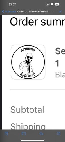 Customer photo review of Self-Inking Face Stamp