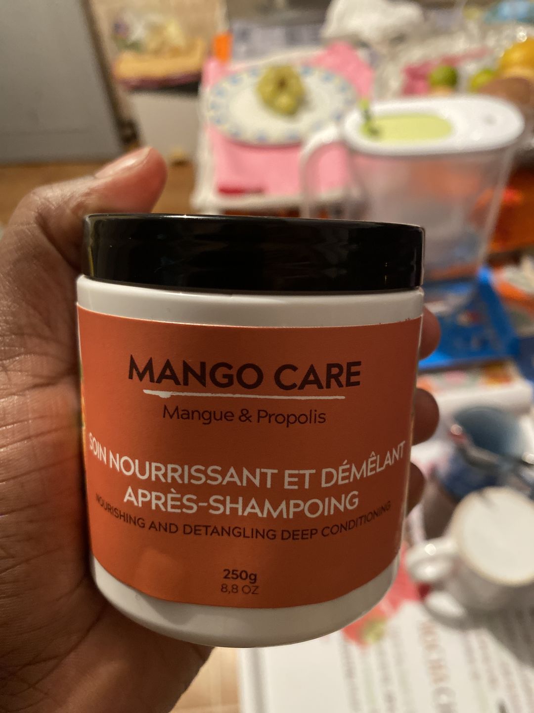 Customer photo review of Soin nourrissant et démêlant après-shampoing - CARE