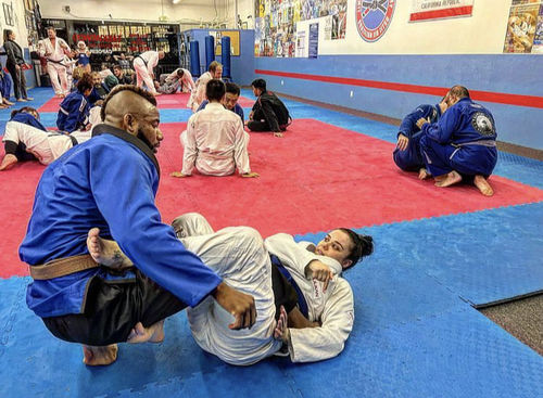 Customer photo review of Premium Custom Blue Brazilian Jiu Jitsu Gi (BJJ GI)