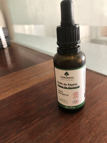 Customer photo review of Sarahbio - huile de pépins de figue de barbarie - 30 mL