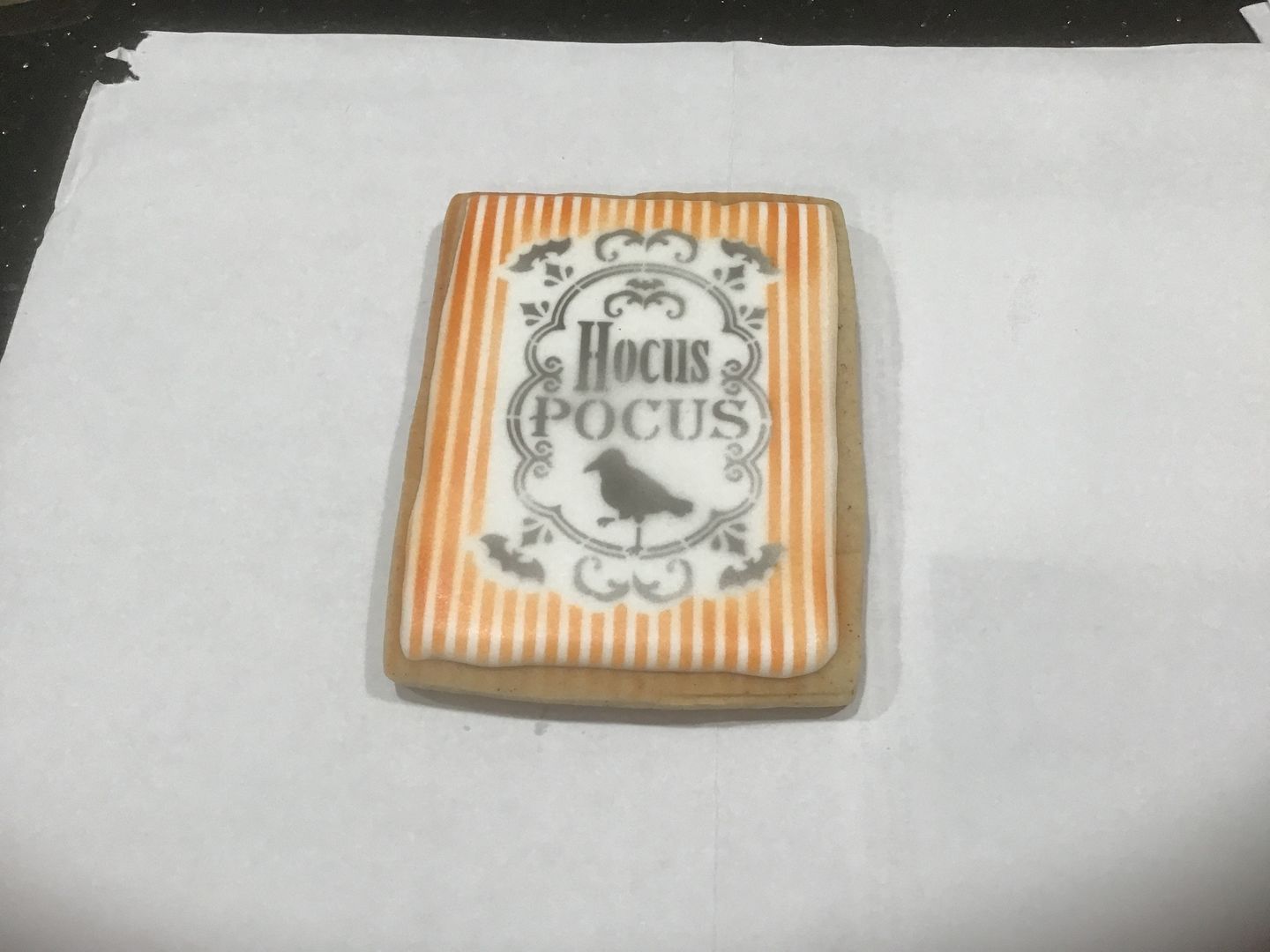 Customer photo review of Hocus Pocus Cookie Stencil