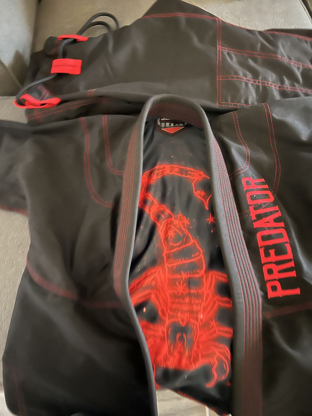 Customer photo review of Predator Sublimation Brazilian Jiu Jitsu Gi (BJJ GI)