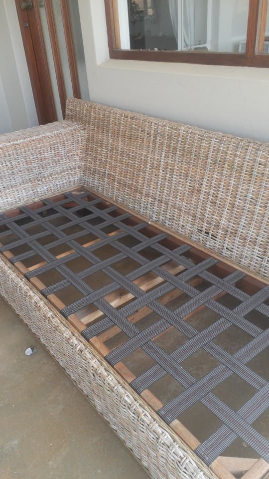 Customer photo review of Upholstery Webbing 3 Stripe (50met)