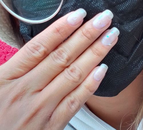 Customer photo review of Esmalte de Uñas Galactic Top
