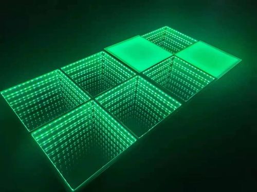 Customer photo review of MOKA SFX MK-LD05 50*50CM 3D Mirror Abyss Dance Floor