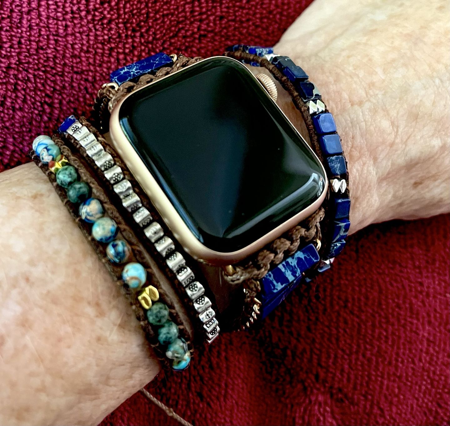 Customer photo review of Namaste Heart Protection Wrap Bracelet
