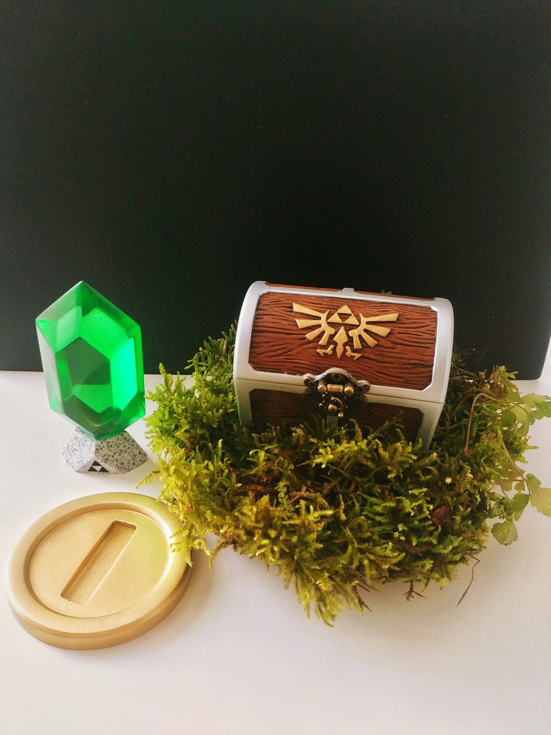 Customer photo review of Rubis vert, bleu, rouge & violet - Zelda : Ocarina of Time