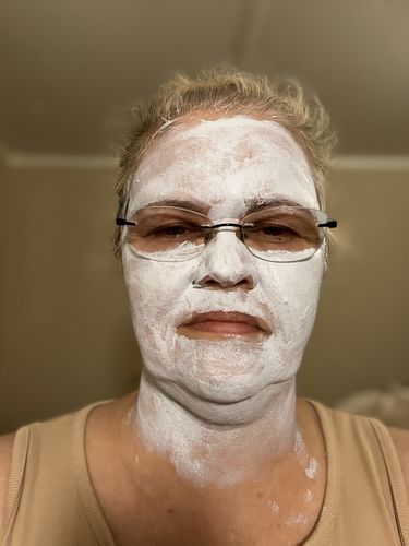Customer photo review of Sensi-Derm Clay Mask (Sensitive Skin)
