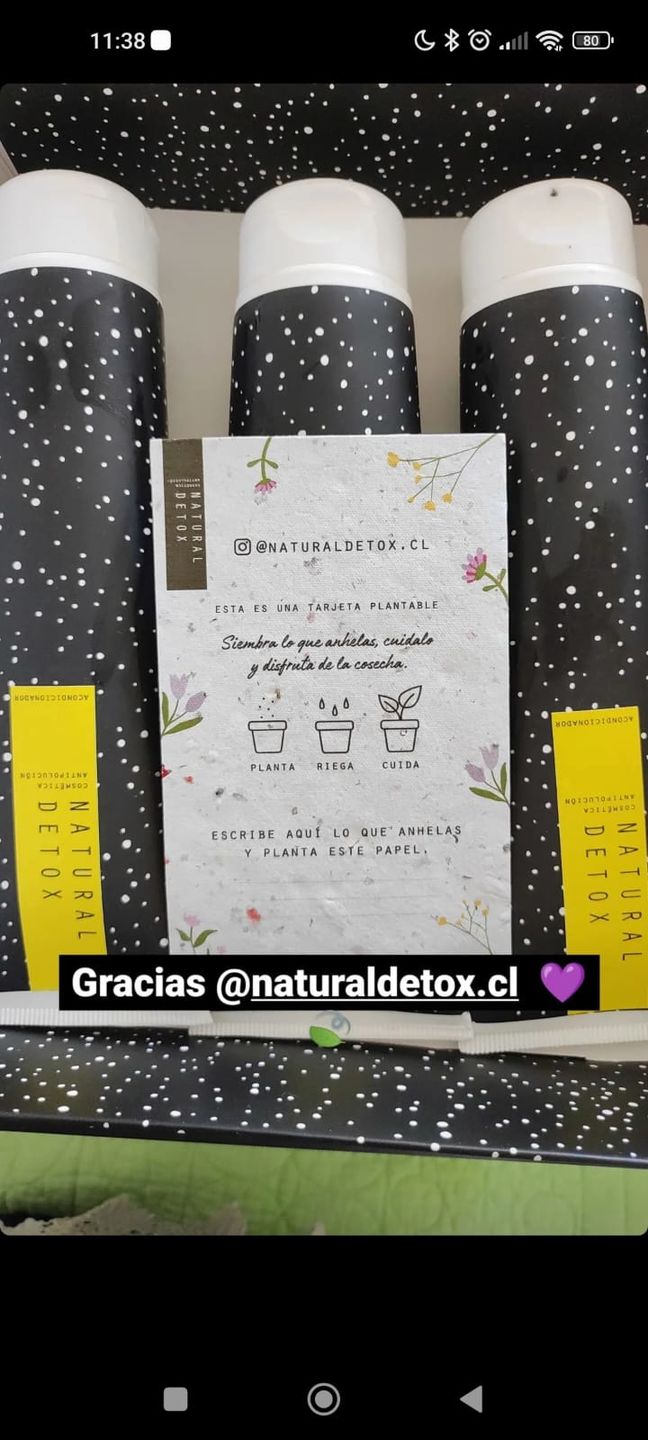 Customer photo review of ACONDICIONADOR 300 ML