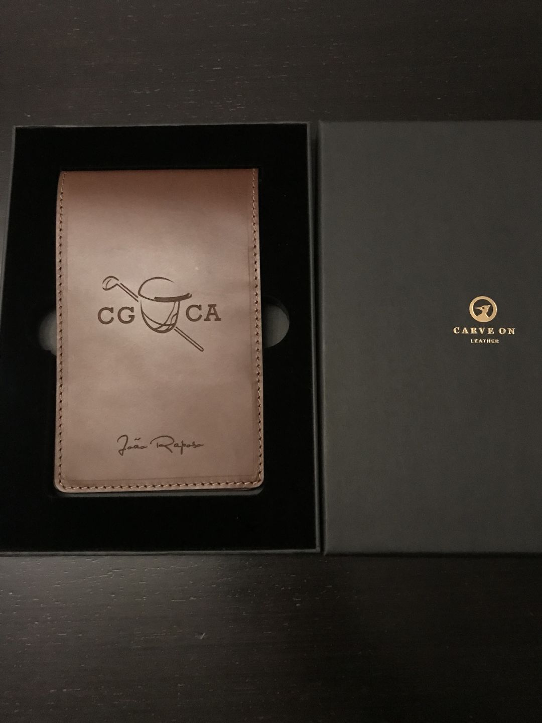 Customer photo review of Yardage Book Cover