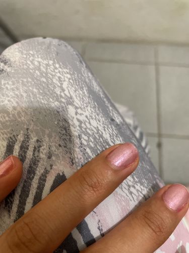 Customer photo review of Esmalte de Uñas Olé! Blanco Nacarado, 13 ml