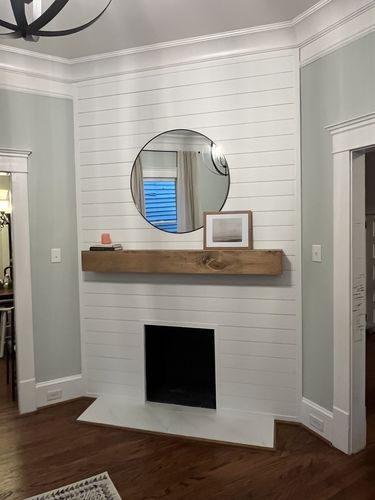 Customer photo review of Contemporary Mantels