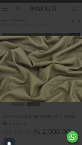 Customer photo review of Duke (Brown) Wash and Wear Unstitched