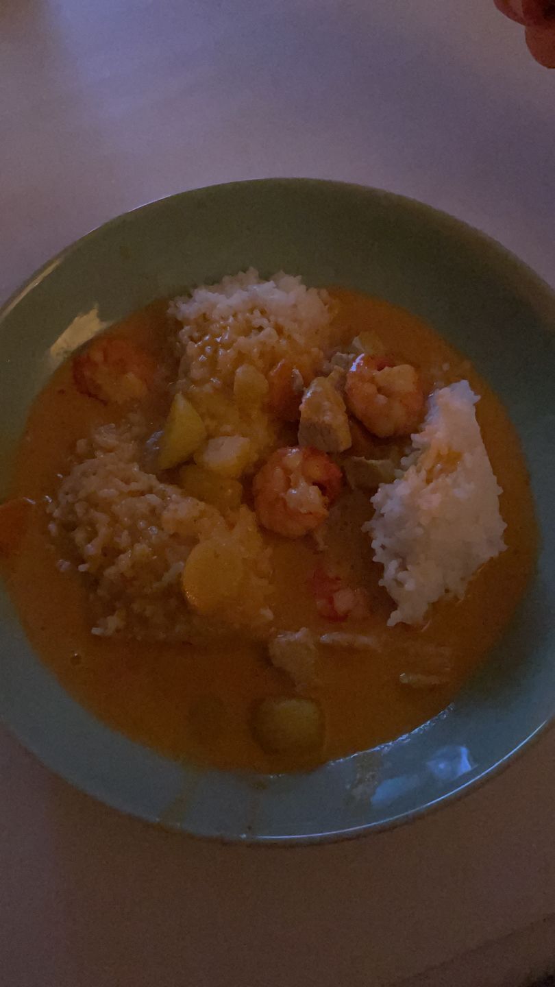 Customer photo review of Massaman Curry Kochbox (für 3-4 Portionen) in der Bambusbox