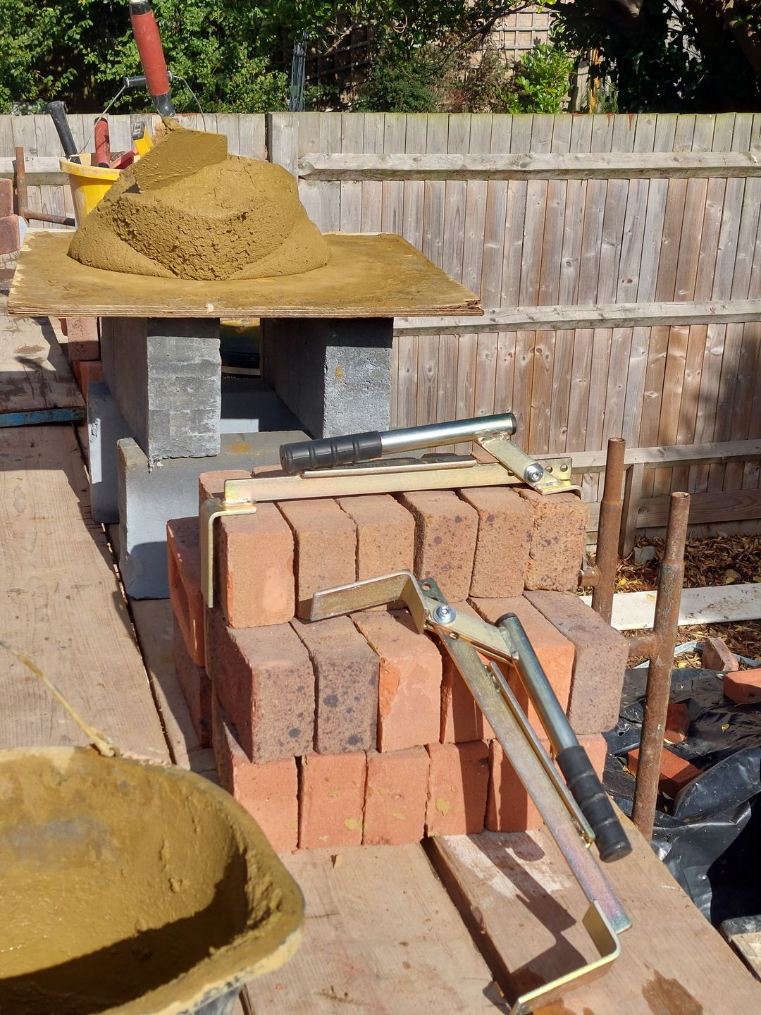Customer photo review of Brick Tongs / Block Grab