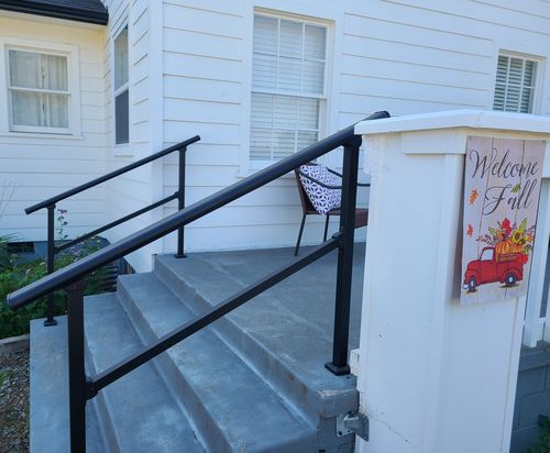 Customer photo review of Stairs Handrail Kit