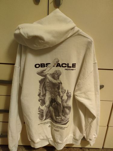 Customer photo review of Felpa Hoodie Notre Obstacle