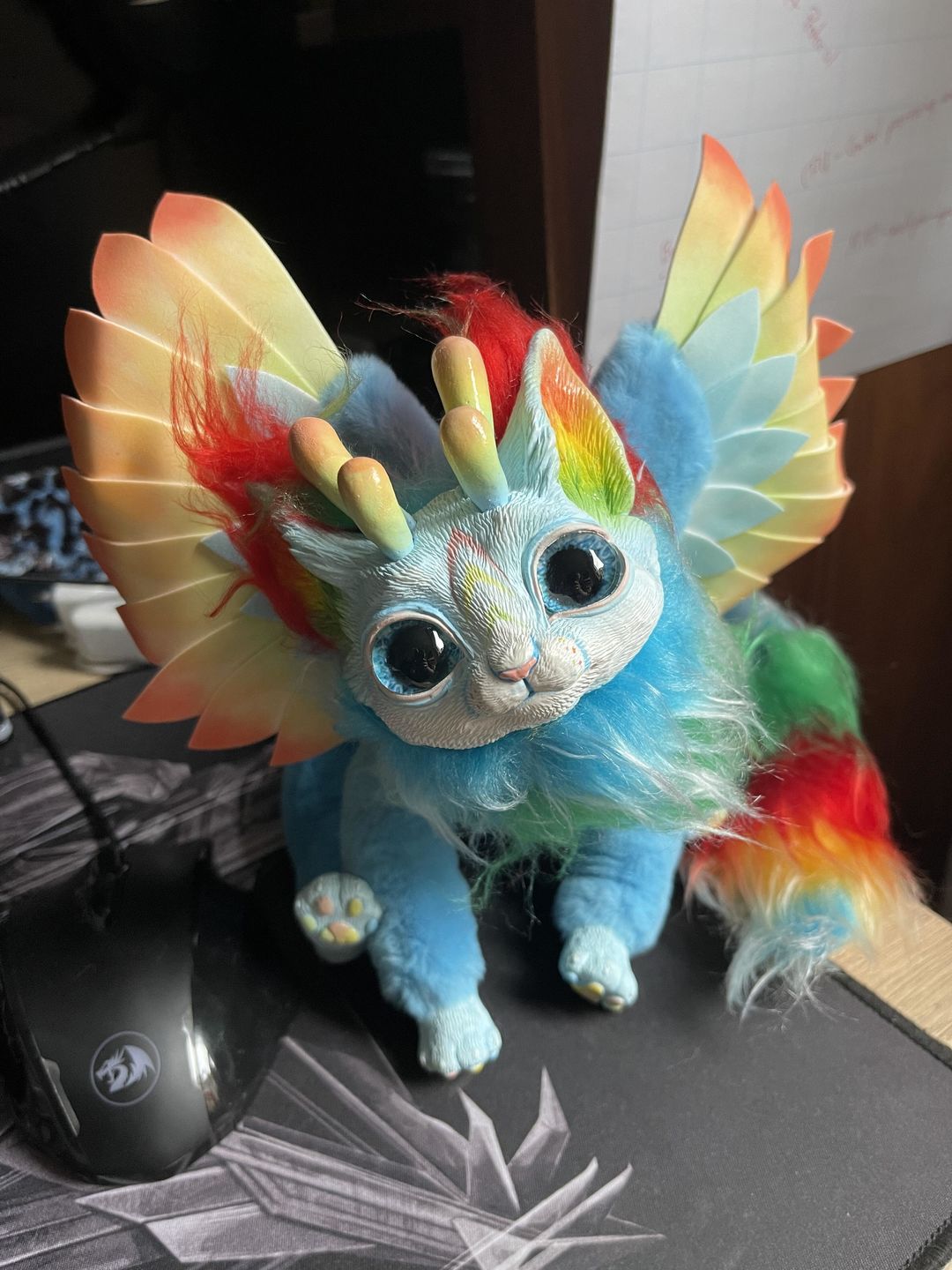 Customer photo review of Multicolored horned fox