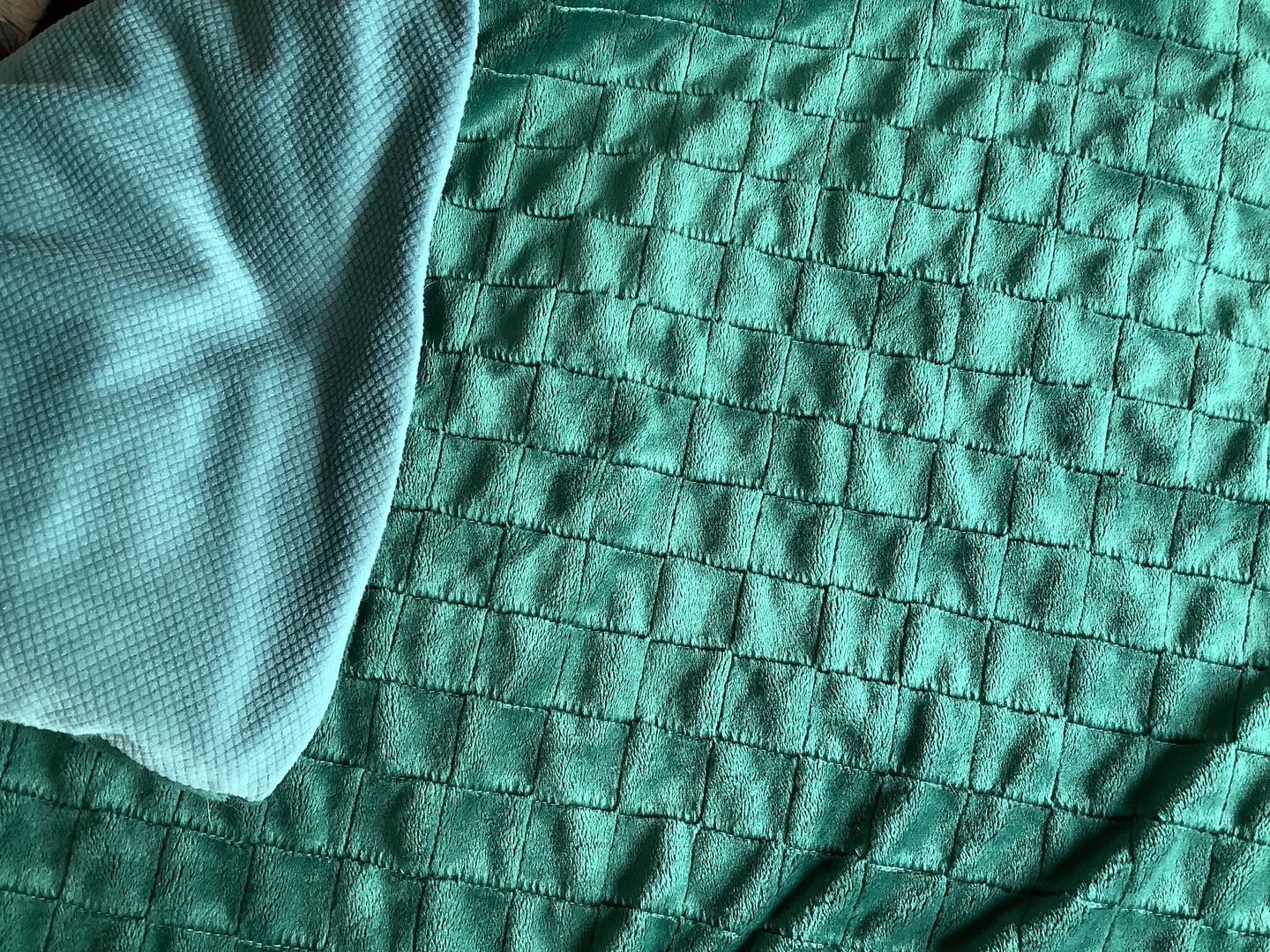 Customer photo review of Premium Balance Blanket