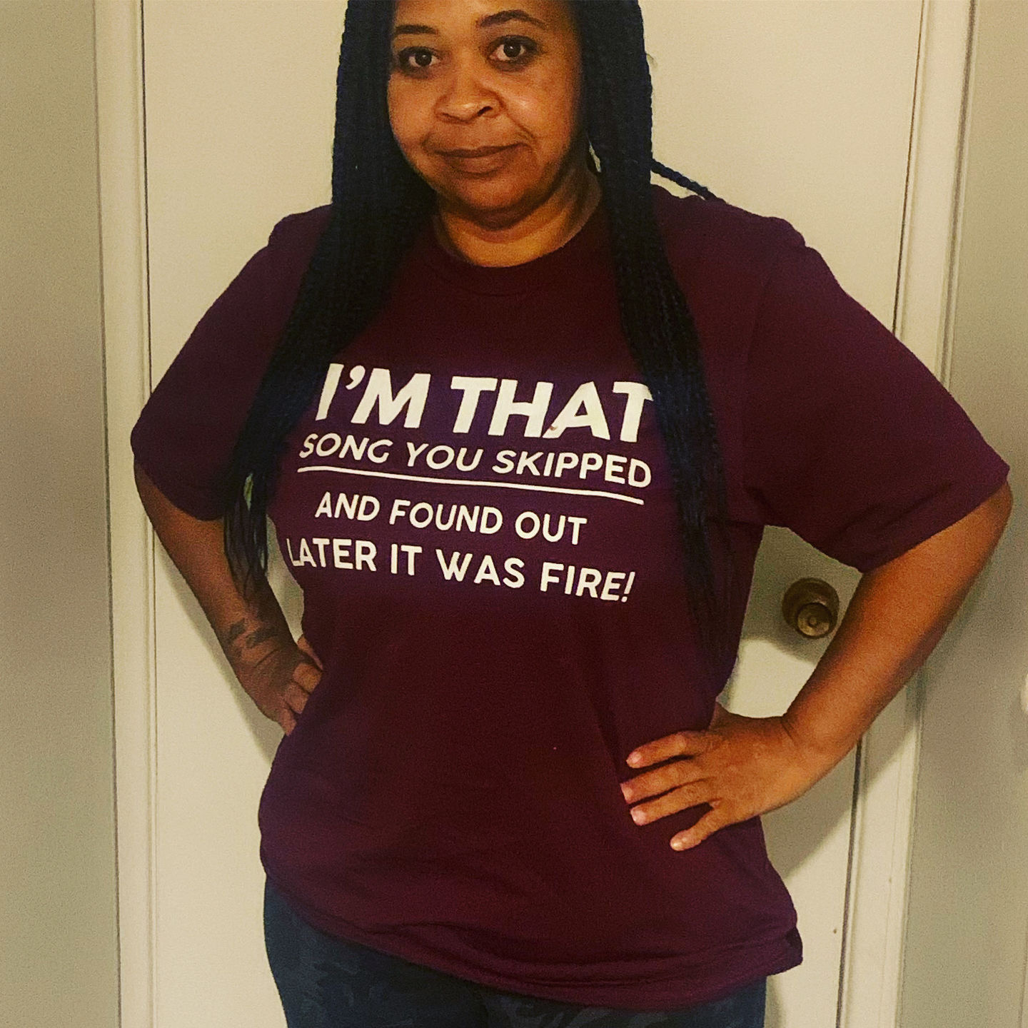 Customer photo review of I'm The Song You Skipped