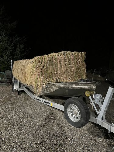 Customer photo review of Hunting Blind Raffia Grass (Individual)