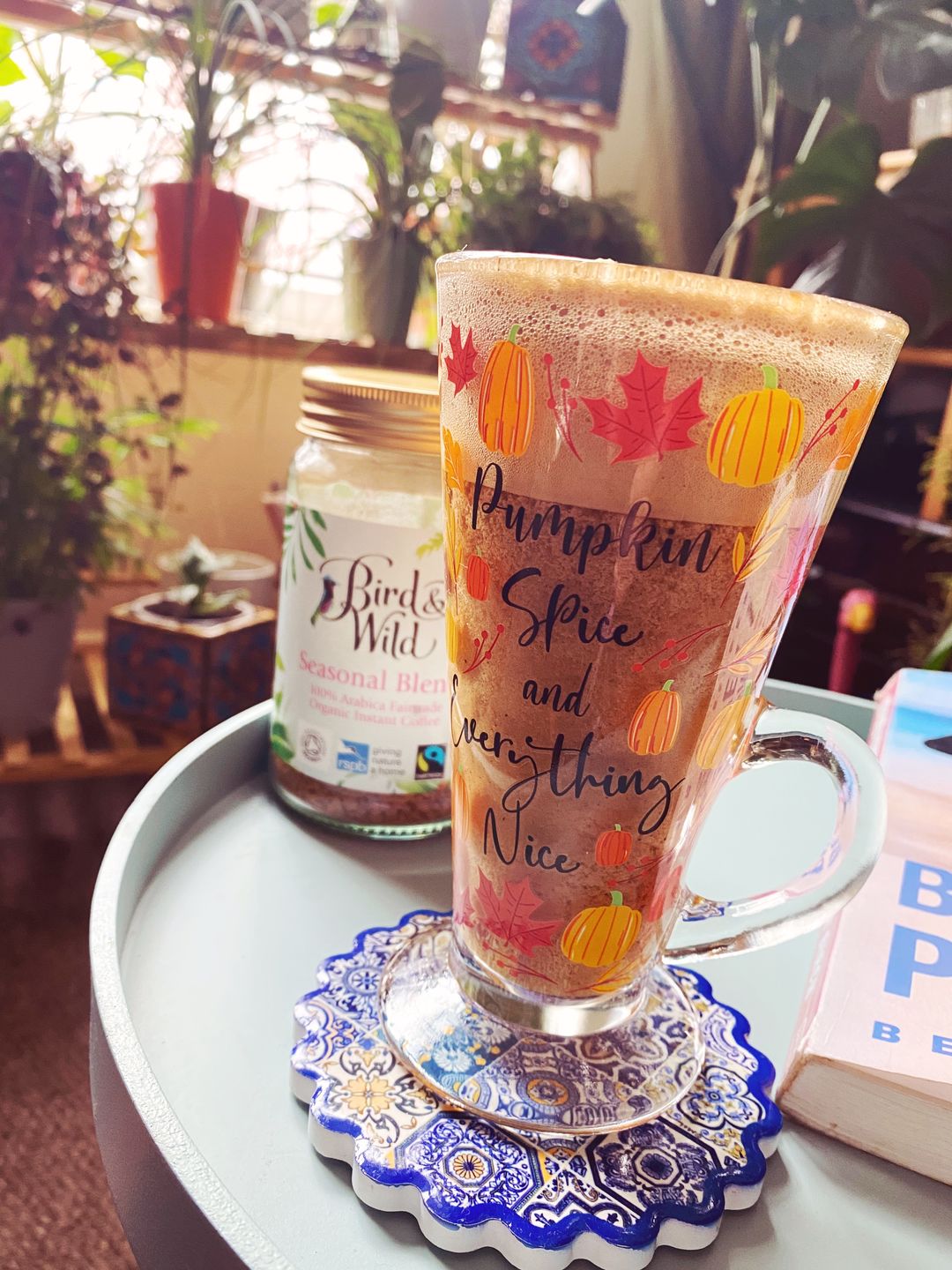 Customer photo review of Bird & Wild Fairtrade Organic Instant Coffee, 100% Arabica, 100g Jar (50 Servings)
