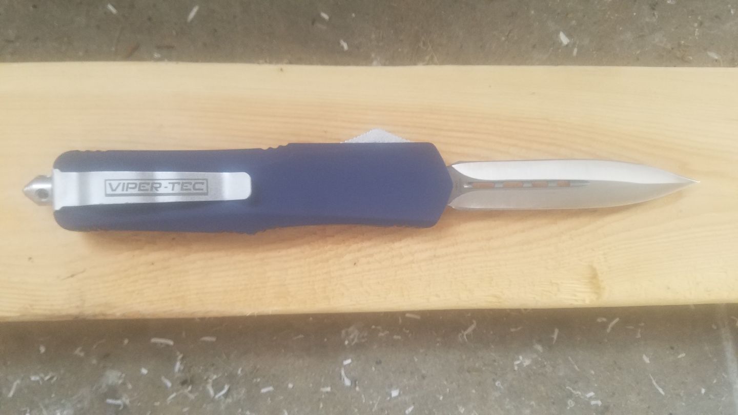 Customer photo review of Blue Ghost D/A OTF (Multiple Blade Styles Available)