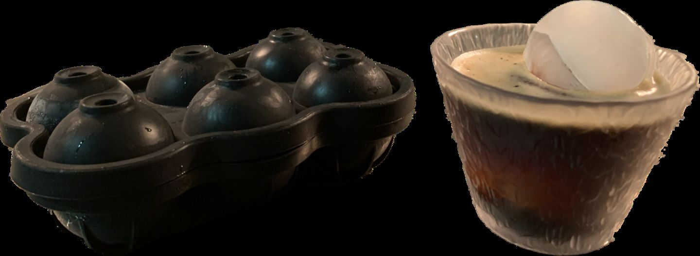 Customer photo review of Ice Ball Mold