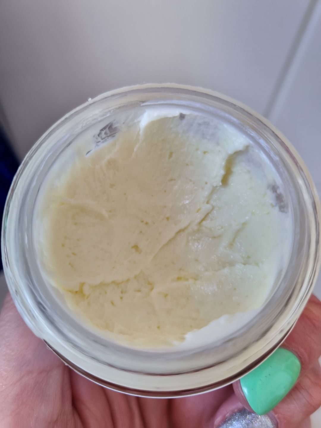 Customer photo review of Crema facial de Ácido Hialurónico y Argán