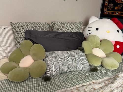 Customer photo review of Little Daisy Plush Cushion Collection
