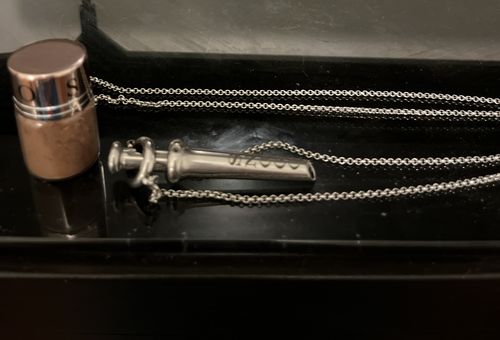Customer photo review of Necklace Silver