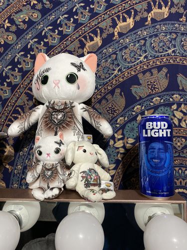 Customer photo review of Ryan Ashley Omnia Plushie + Mini