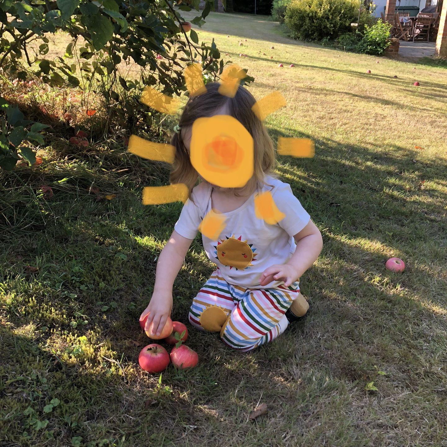 Customer photo review of An Apple A Day Applique Short Sleeve T-Shirt