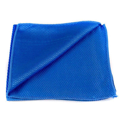 Customer photo review of EZ Blue Vision FishScale Window & Glass Cloth 16x16"