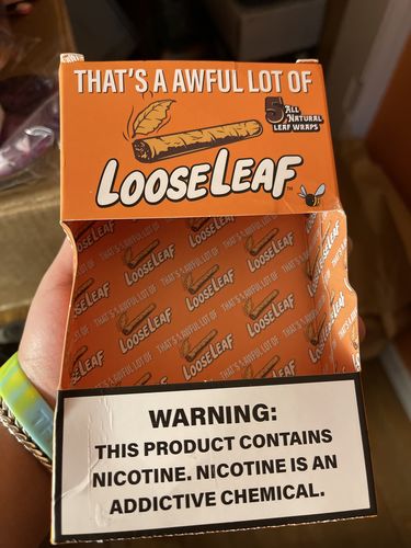 Customer photo review of Desto Dubb Honey Bourbon LooseLeaf (40 Count)