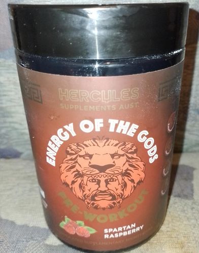 Customer photo review of Energy of The Gods - High Stim Pre Workout