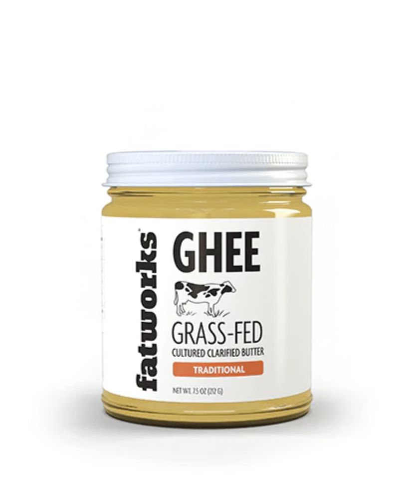 Customer photo review of Organic Grass Fed Cultured Cow Milk Ghee (7.5 oz)