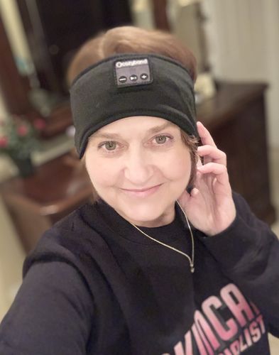 Customer photo review of CozyBand Wireless Headphones