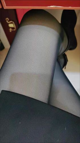 Customer photo review of Collant Polaire Transparent