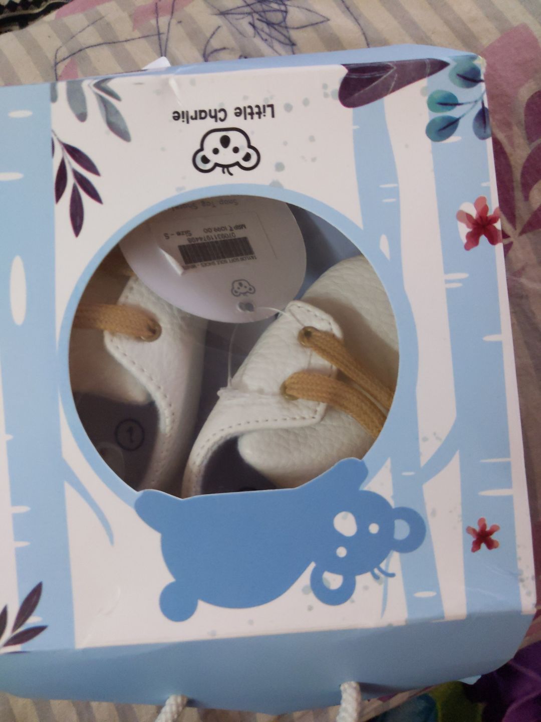 Customer photo review of Taylor Soft Sole Shoes - White