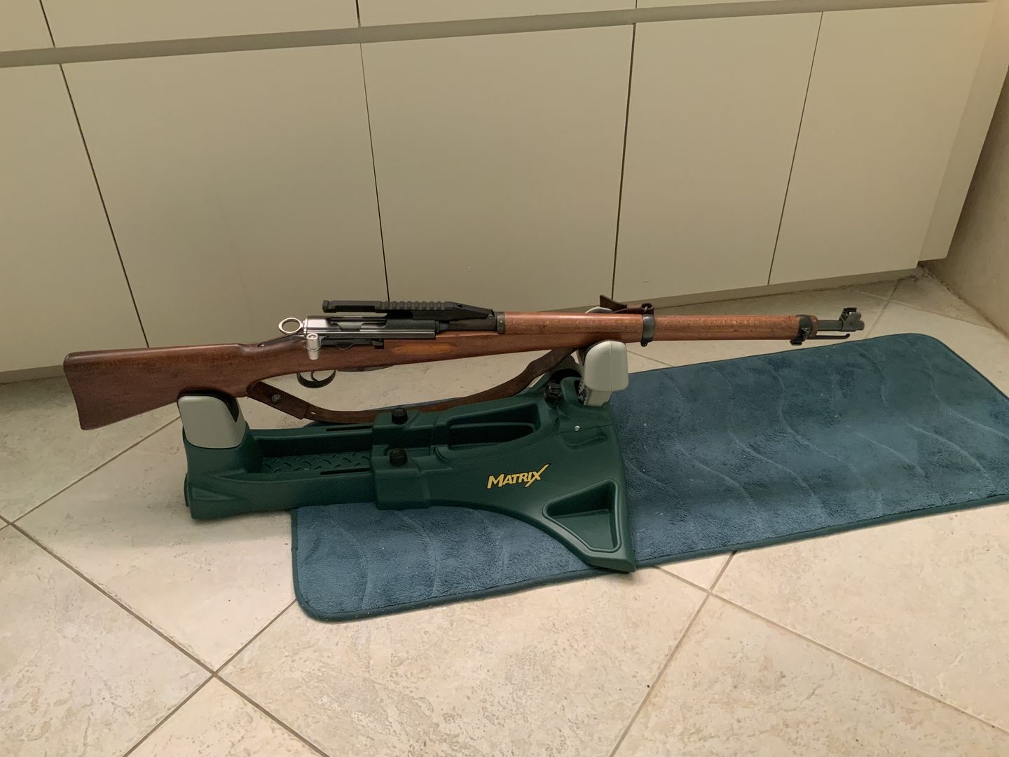 Customer photo review of Swiss K31 NDT (No Drill-Tap) Scope Mount Low Profile with Picatinny Rail Gen 4