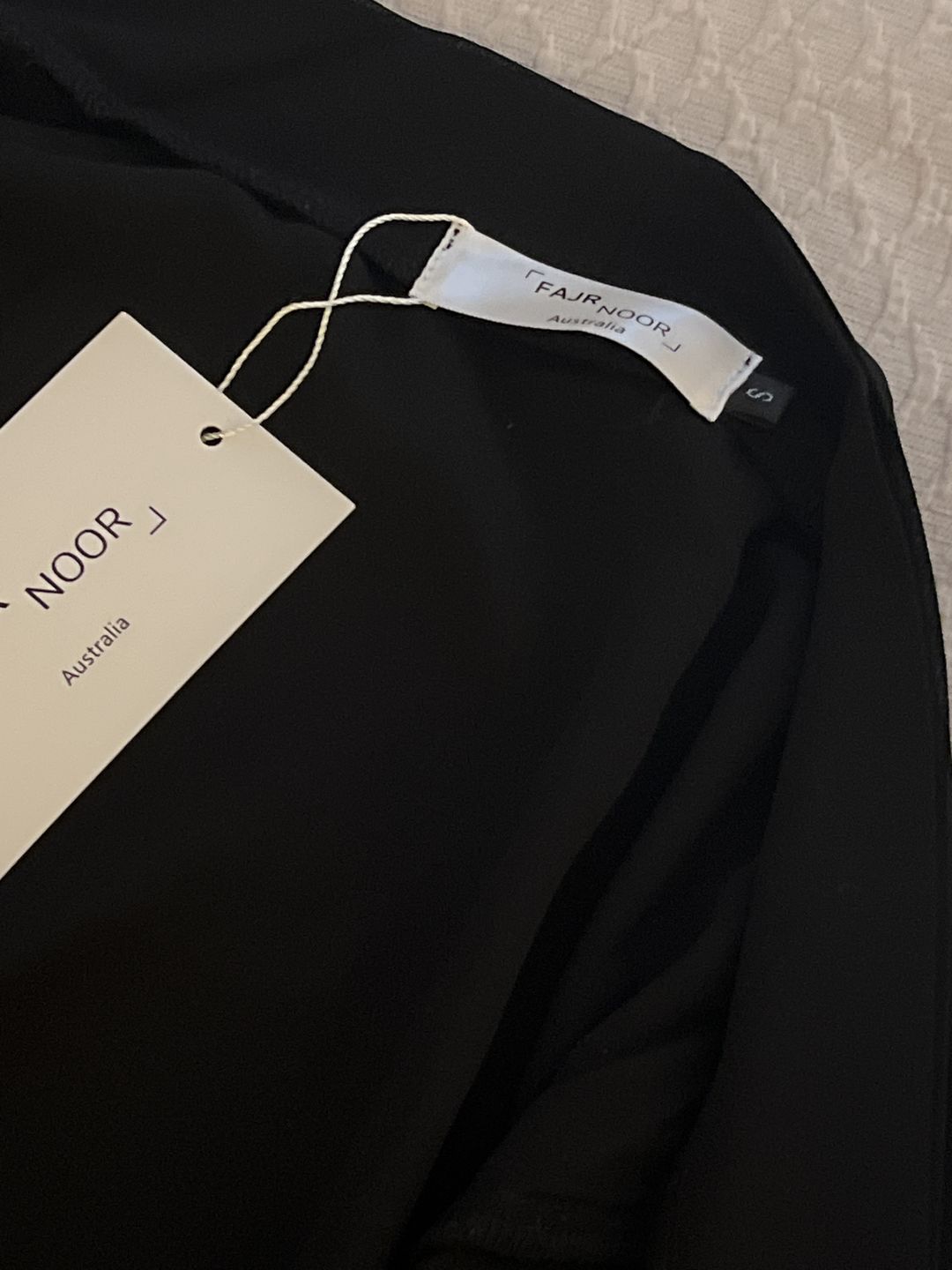 Customer photo review of Aisha Black Abaya