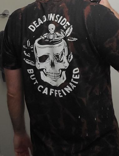 Customer photo review of Dead Inside Tee