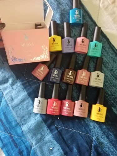 Customer photo review of Gel Gama O 6 pzas MUSSA