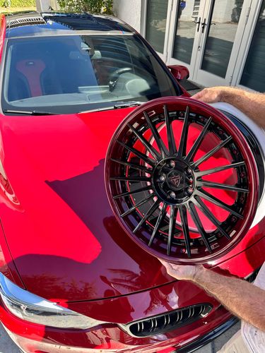 Customer photo review of CUSTOM 3-PIECE FORGED WHEELS: RV-TR66 BMW Custom Forged Rims