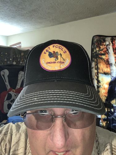 Customer photo review of 6 Embroidered Trucker Hats