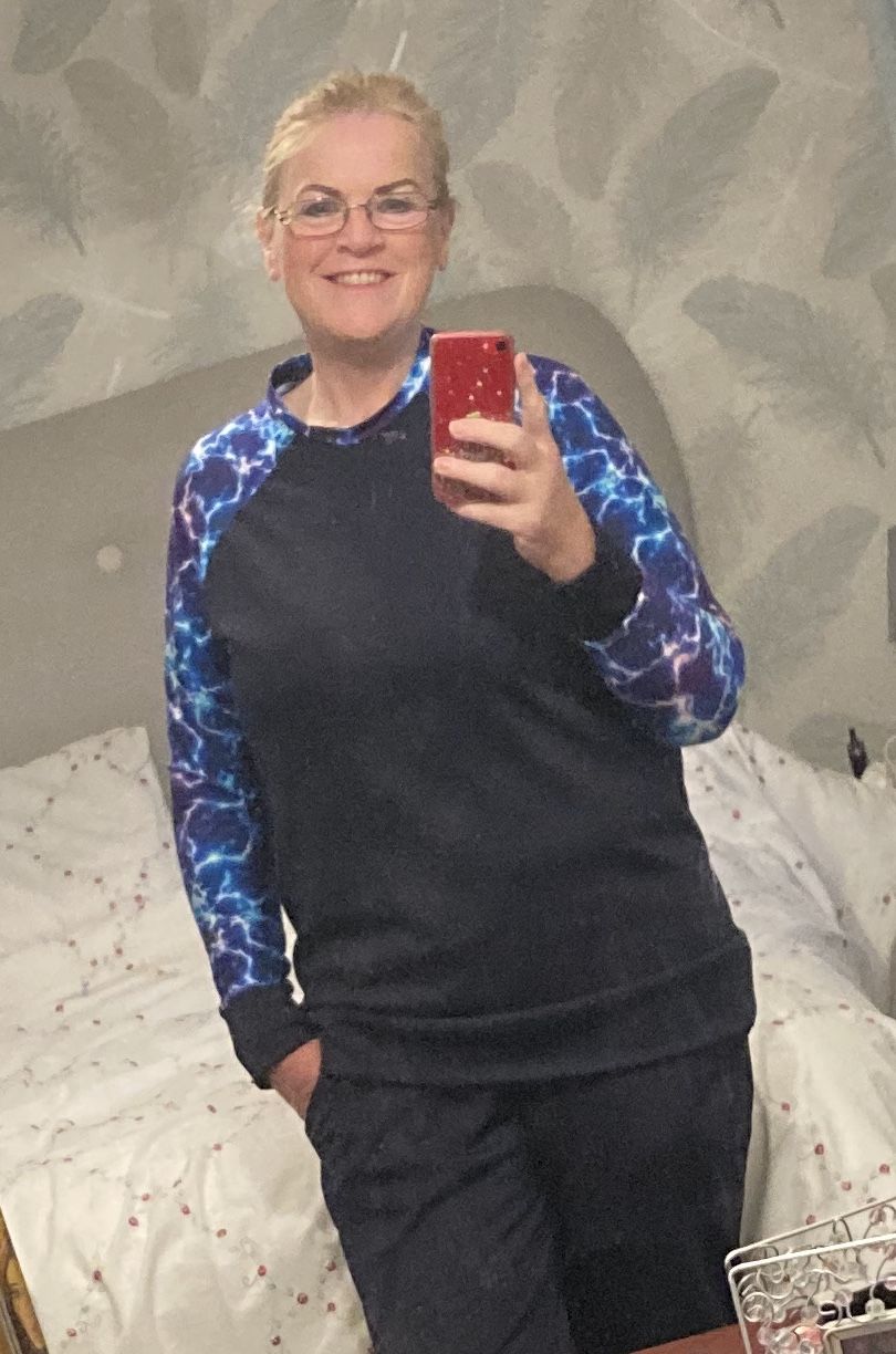 Customer photo review of Printed French Terry Remnants