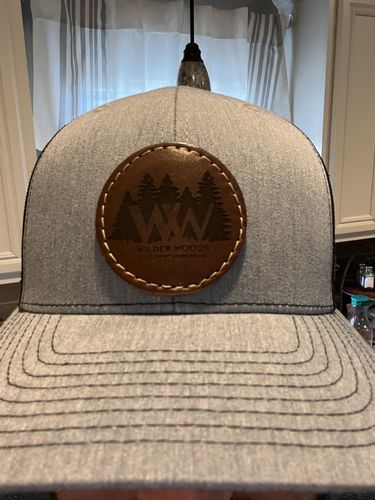 Customer photo review of Richardson 112 Custom Leather Patch Hat