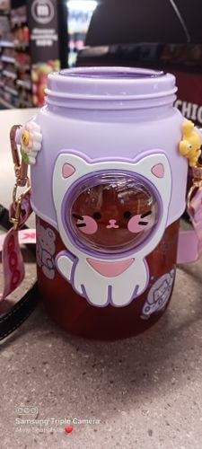 Customer photo review of Space Friends Drinking Bottle Collection